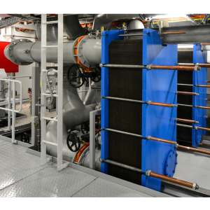 traditional plate heat exchanger marine installation